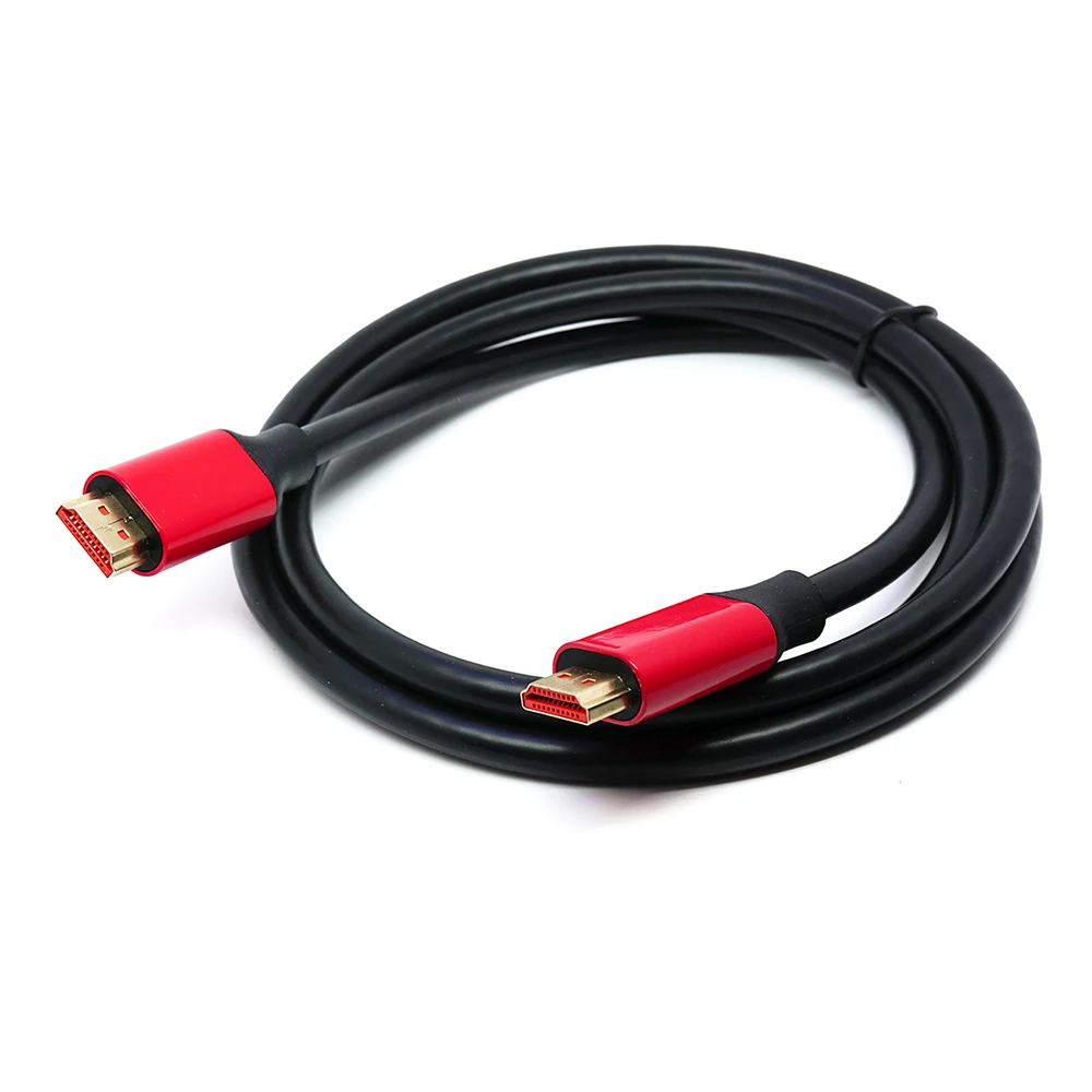 

HDMI-Compatible 2.0 Cable HDMI-Compatible 4k cable Male to male red color 3ft 1.5m 2m 10ft 3m 5m