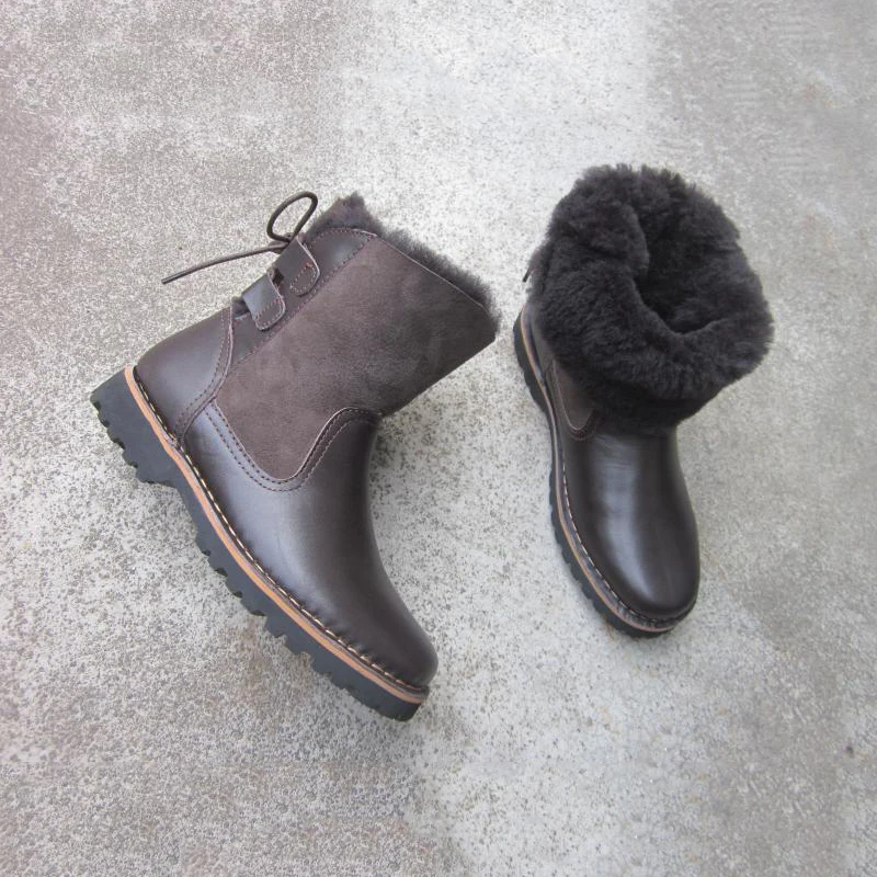 SWYIVY/ботинки из натуральной кожи женская зимняя обувь без застежки Новинка 2019