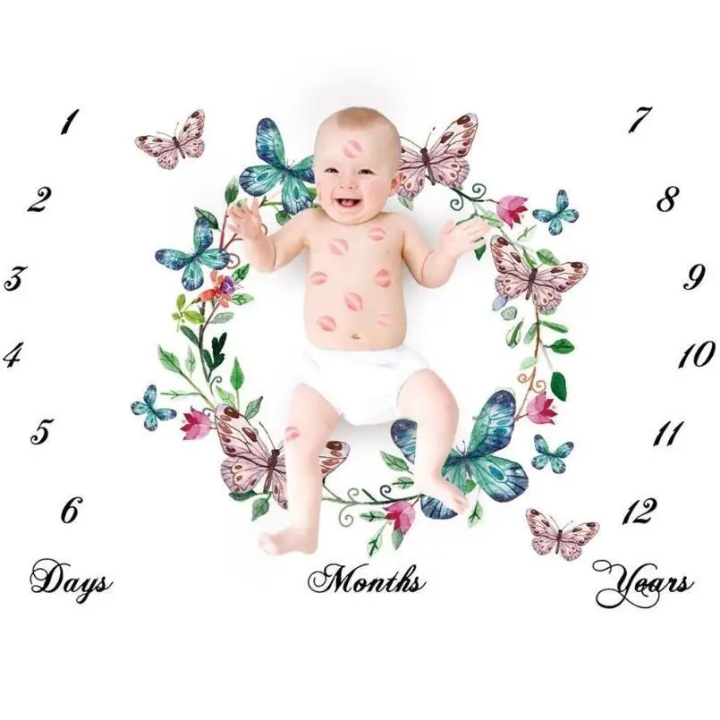 Фон для фотосъемки новорожденных с принтом|Фон фотографирования изображением| |