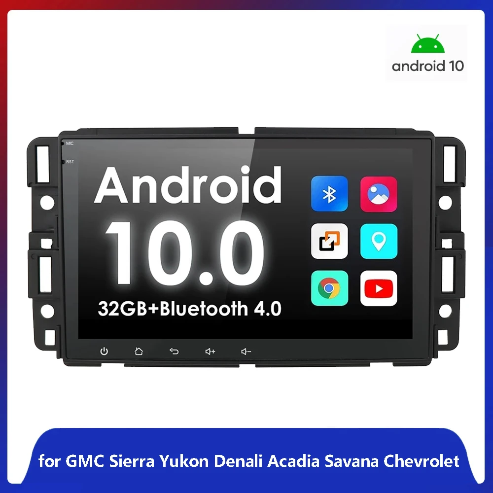 Автомобильный DVD плеер 2Din с GPS радио Android 10 1 для GMC Sierra Yukon Denali надлежащего качества