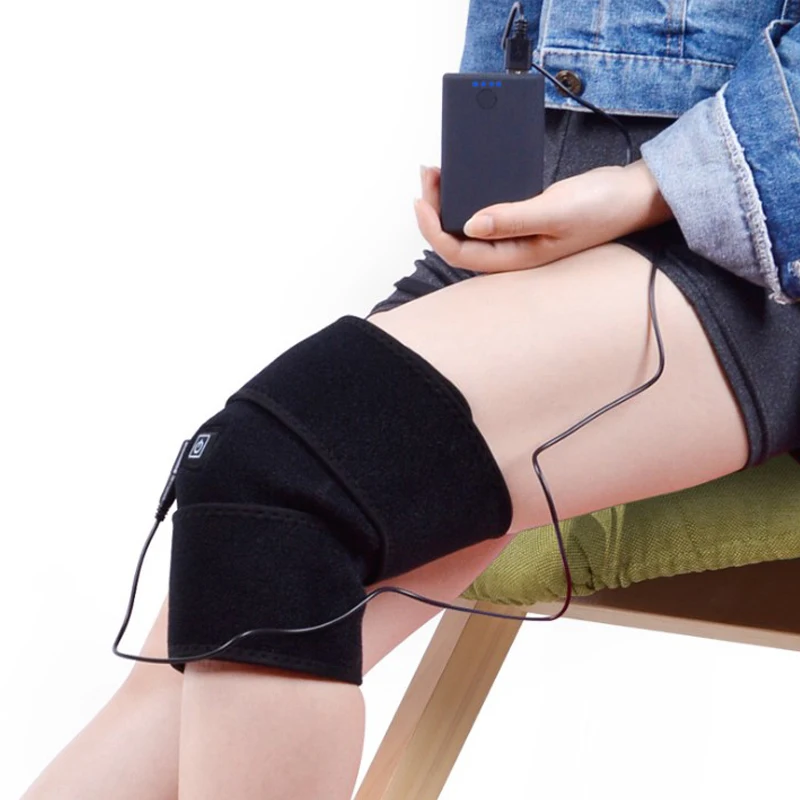 Фиксатор коленный для артрита инфракрасная терапия с подогревом снятия боли в