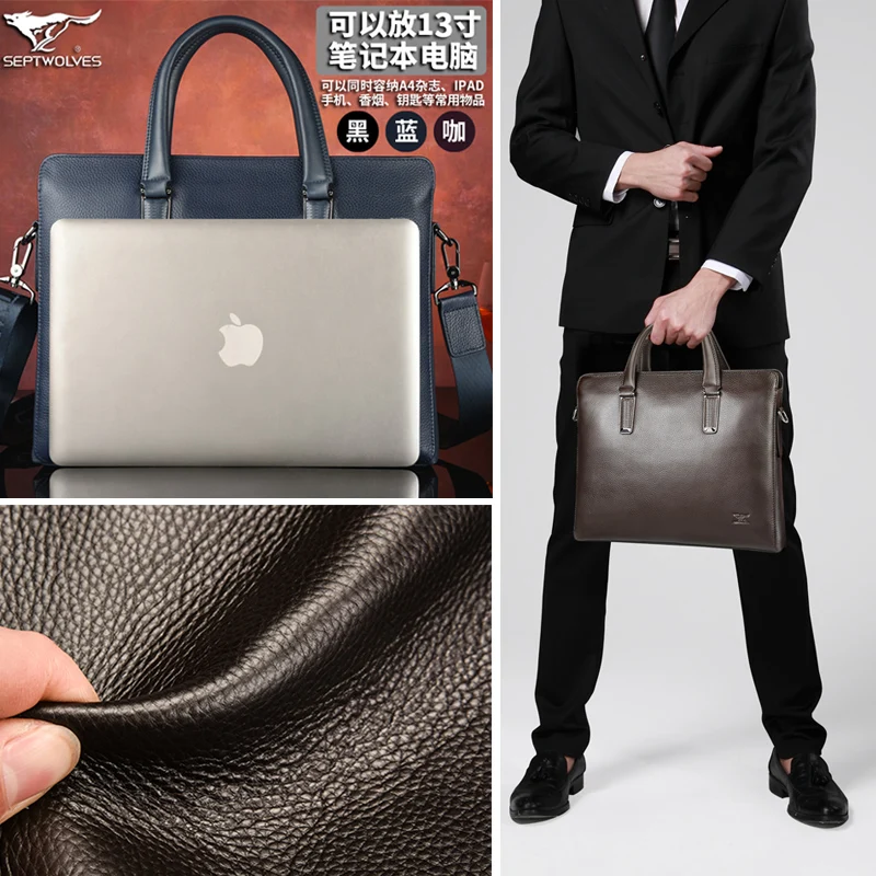 Men's Bag Handbag Briefcase Leisure Business Bag Men's Bag Shoulder Bag Messenger Bag Backpack handbag  shoulder bag
