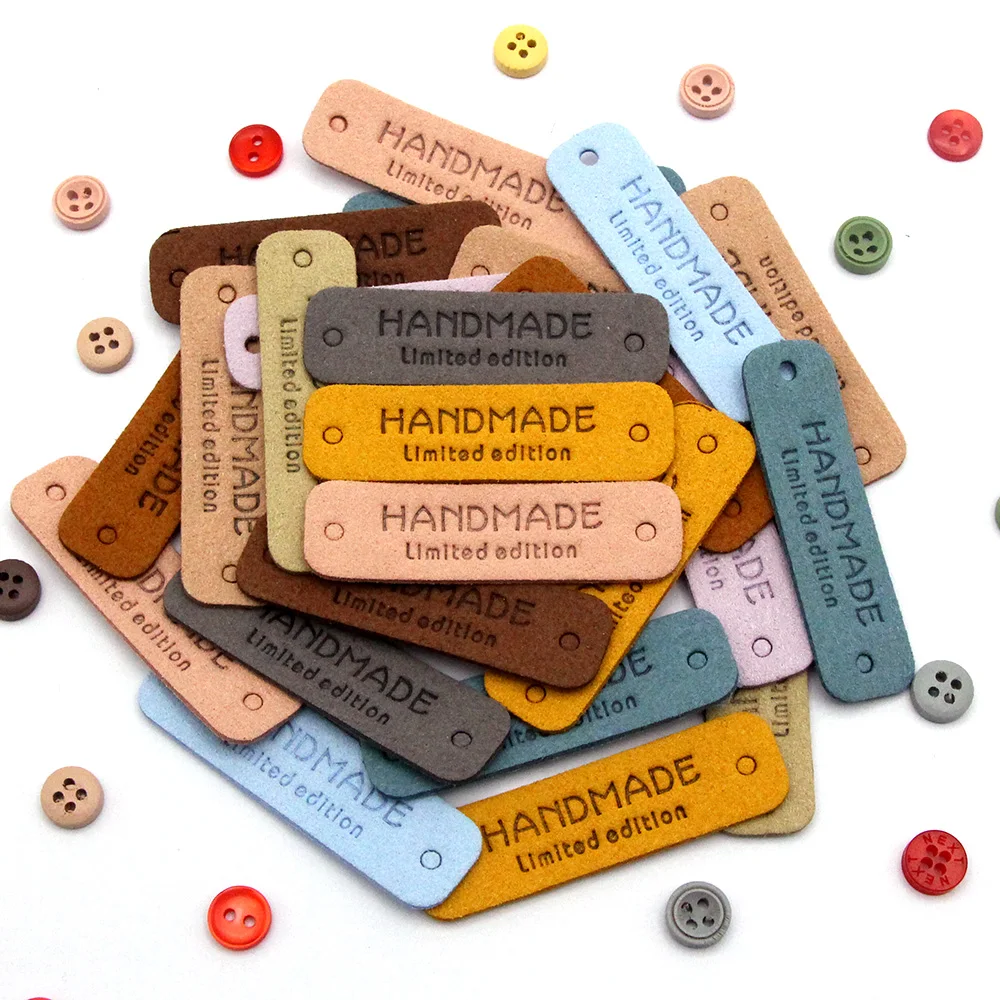 20 шт. ручной работы этикетки для одежды &quotLimited Edition волокна регистрационного