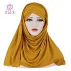 Шелковый монохромный шарф, шапка, малайзийская мусульманская женская модная нашивка от рака, шапка после химиотерапии, шапка, хиджаб, повязка на голову, аксессуары для волос