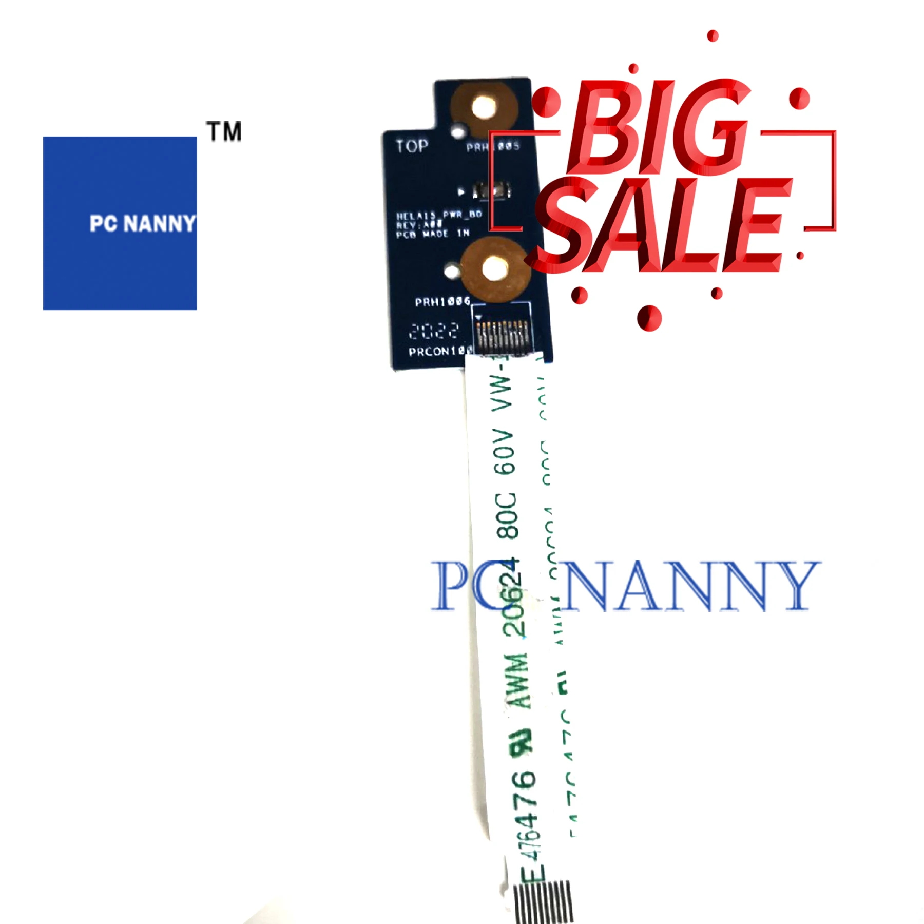 

PCNANNY для Dell G7 15 7500 плата питания 0CR5X3 светодиодная плата 0RGTDC тачпад
