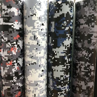 digital adhesive black white blue camo vinyl wrap camouflage film with air bubble free for car wrapping motocycle decal graphics
