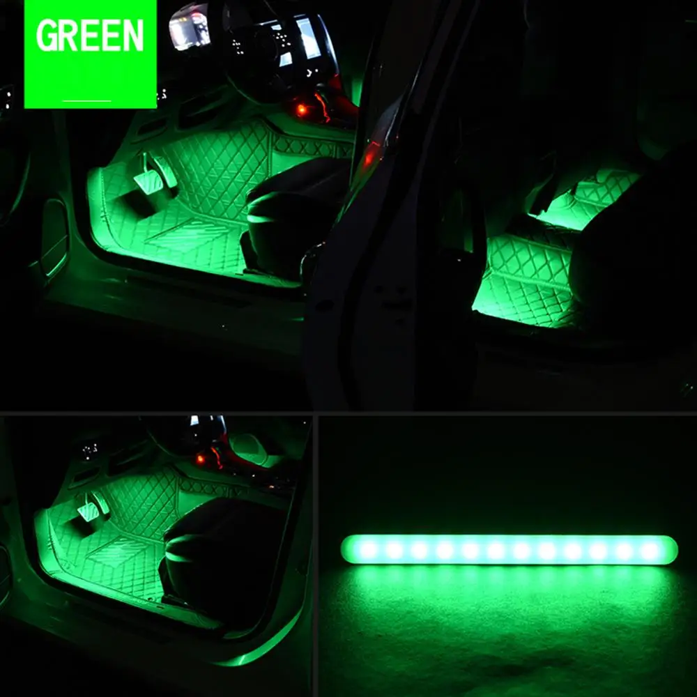

Car Interior lights Accessories Foot Light USB / Cigarette Lighter Remote Control APP Decorative Ambient Lamp Strip Accessories