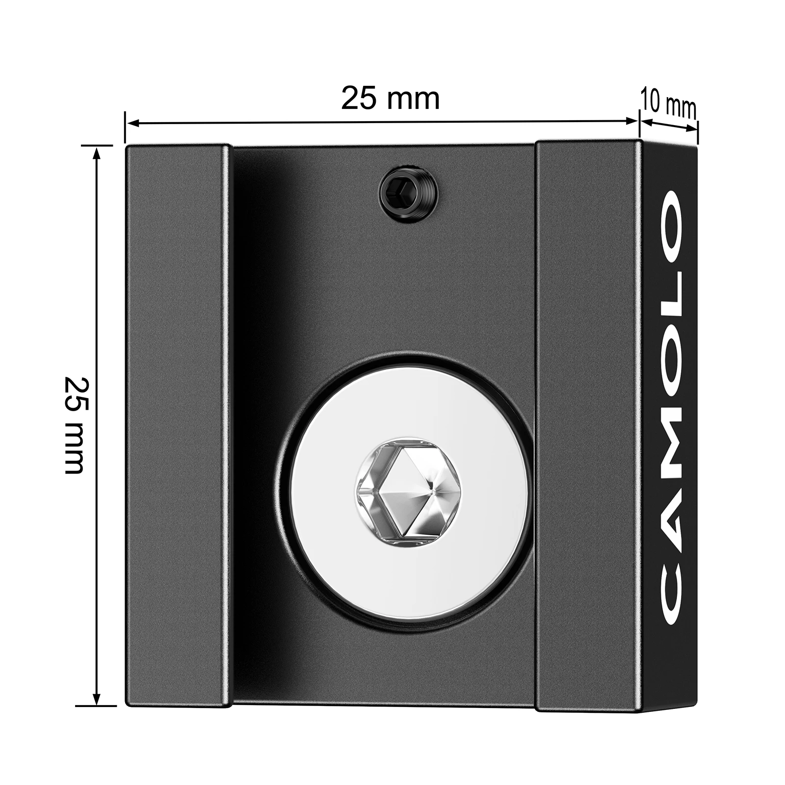 CAMOLO 3 Pack Cold Shoe Mount with 1/4 Inch Thread Metal Mini Extended Bracket for Camera Cage Hand Grip Monitor |