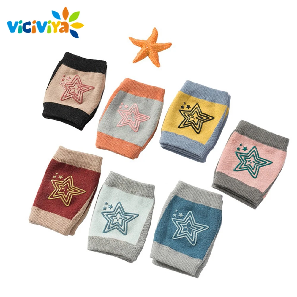 2 пары детских наколенников детская безопасная подушка для ползания Детская