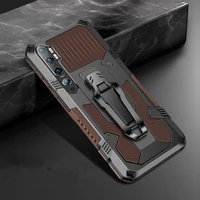 aluminum shockproof armor phone case for xiaomi redmi note 9a 10x 9 9c 9s pro max rugged magnetic stand metal anti fall cover