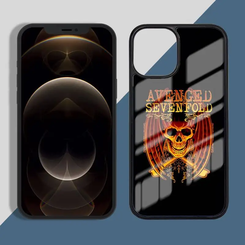 

Avenged Sevenfold Phone Case PC for iPhone 11 12 pro XS MAX 8 7 6 6S Plus X 5S SE 2020 XR