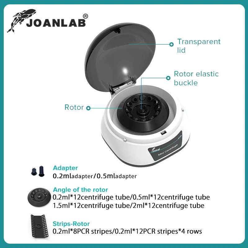 Pcr Centrifuge Machine Цифровая высокоскоростная плазменная центрифуга Лаборатория