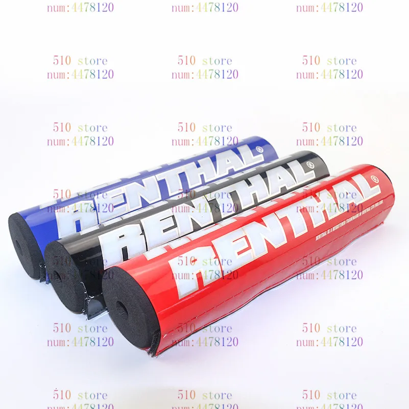 

120PCS Renthal 250mm Handlebar Round Cushion Crossbar Foam Bar Chest Square Pad Pro Taper for CRF50 XR50 CRF70 XR70 Dirt
