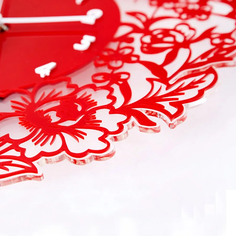 Большие Сменные настенные часы современный дизайн 3D с наклейками Подвесные для