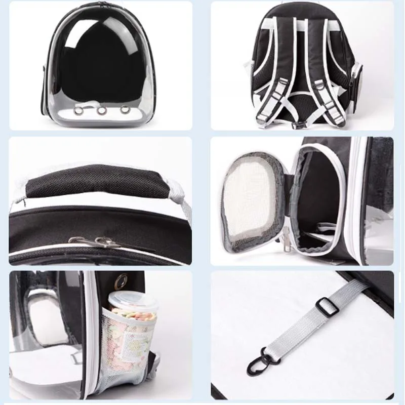 Воздухопроницаемая переноска для кошек портативная уличная дорожная сумка