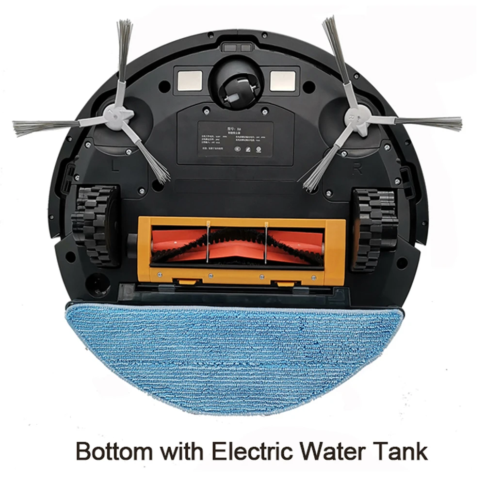 

ABIR X6 Robot Vacuum Cleaner, Visual Navigation,APP Virtual Barrier,Breakpoint Continuous Cleaning,Draw Cleaning Area On Map