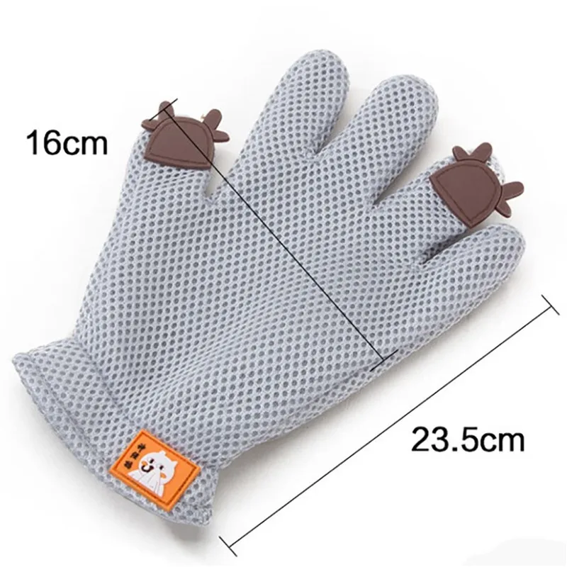 

1Pc Silicone Pet Comb Pet Cat Grooming Grooming Cleaning Glove Hand Hair Removal Brush Promoting Blood Circulation Dog Comb
