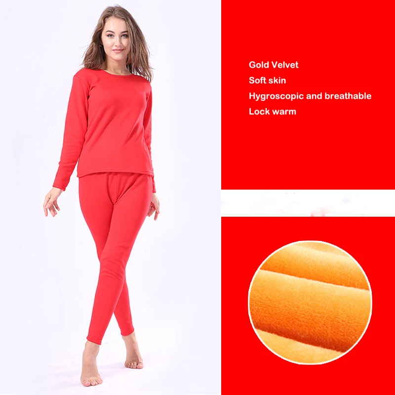 Термобелье для женщин и мужчин зимний теплый базовый слой флисовая подкладка