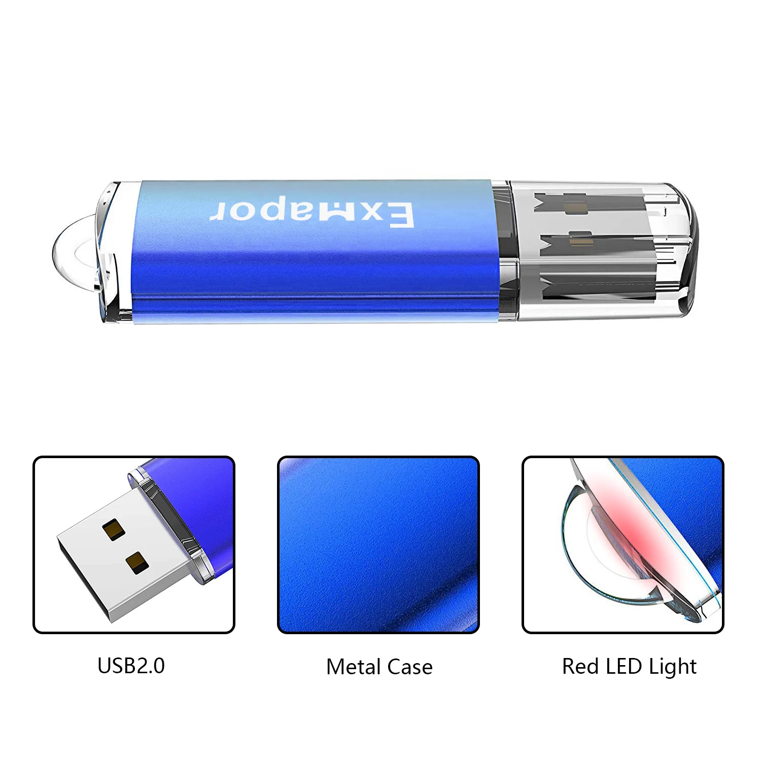 Exmapor 20 шт. USB накопитель 32 Гб 16 портативный флэш 8 ГБ 4 2 1 для ПК Mac ноутбука|USB