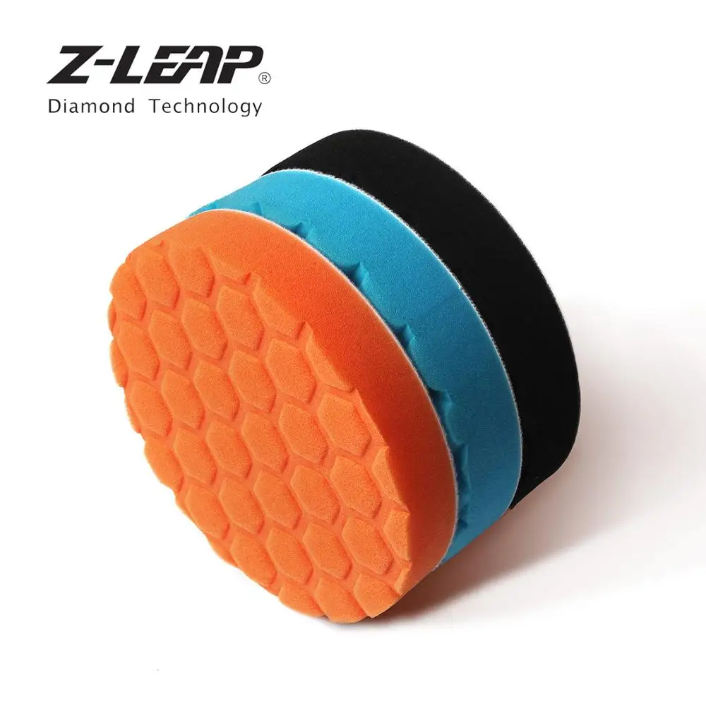 Комплект полировальных губок Z-LEAP комплект из 3 предметов 6/7/150 мм губка для