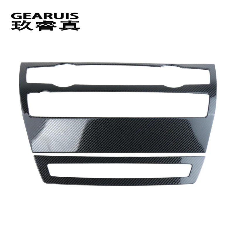 Автомобильный Стайлинг украшение для салона навигации из углеродного волокна