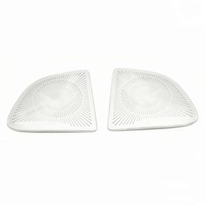 

Tonlinker Interior Car Door Speaker Cover sticker For Peugeot 2008 2020 Car styling 1/2/4 PCS Stainless steel Cover Stickers