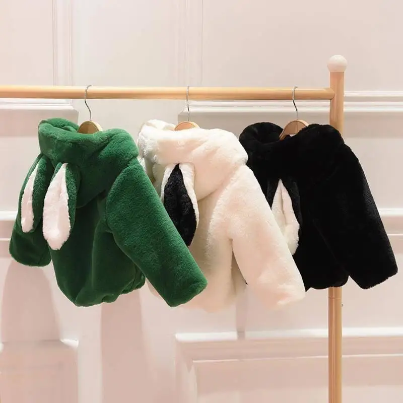 Новинка 2019 модное зимнее пальто из искусственного меха для девочек детская