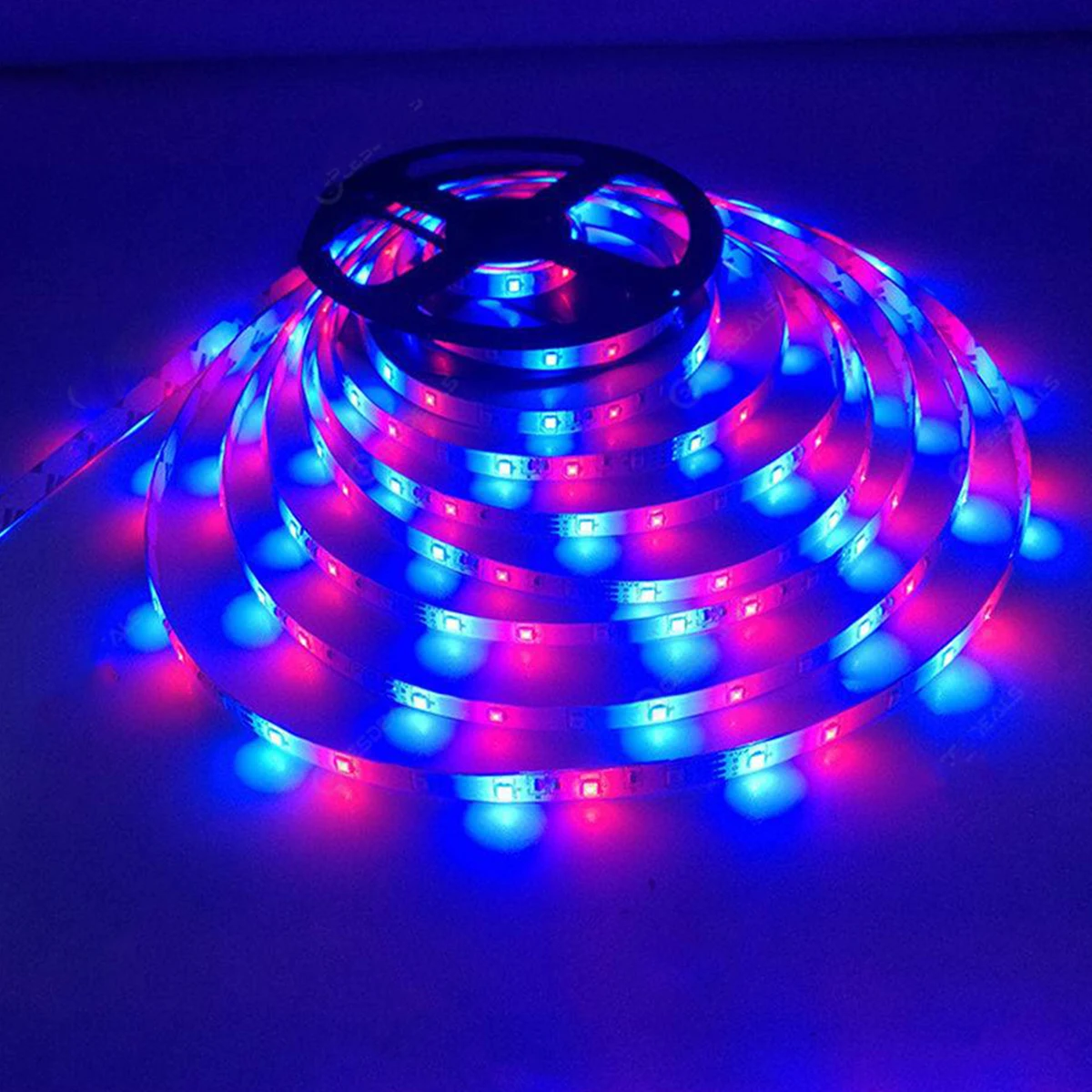 Светодиодная ленсветильник RGB 1 м 3 5 10 20 3528 12 В постоянного тока не