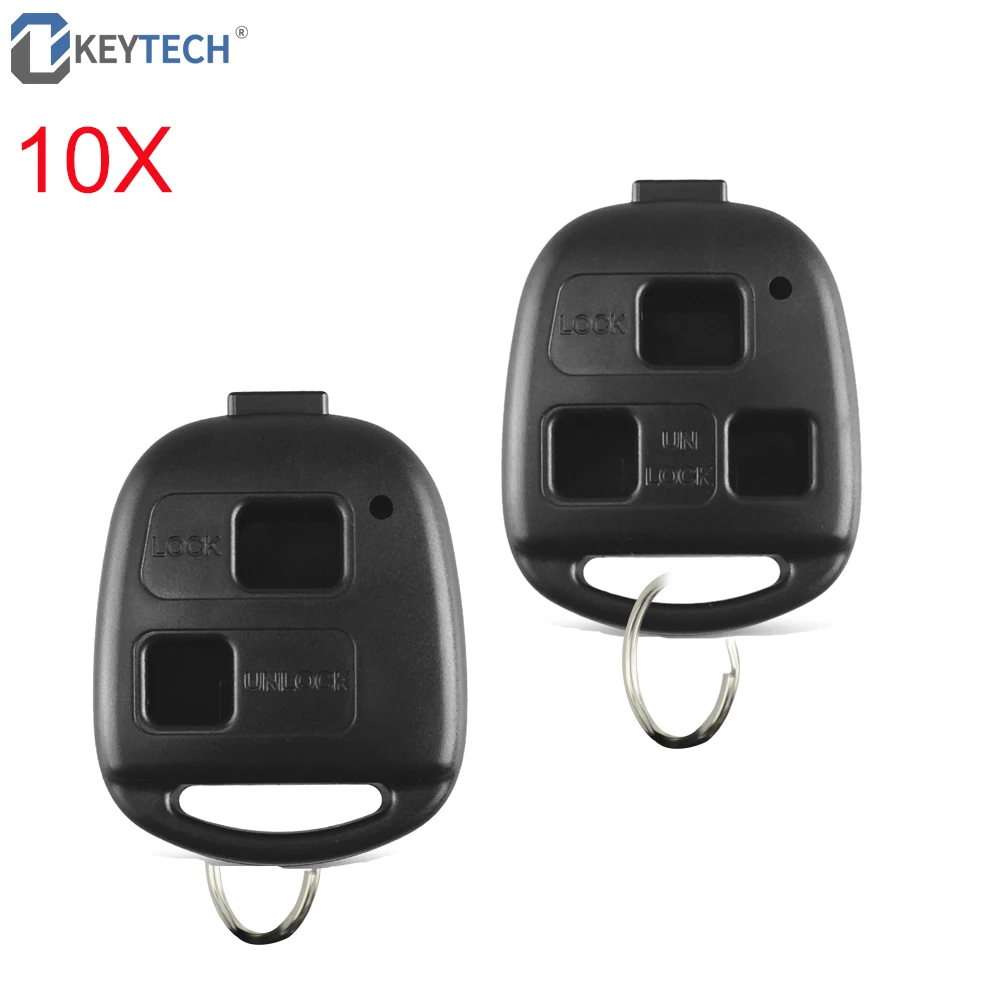 OkeyTech 10 шт./лот 2/3 кнопочный корпус дистанционного ключа для автомобиля Lexus RX300 ES300