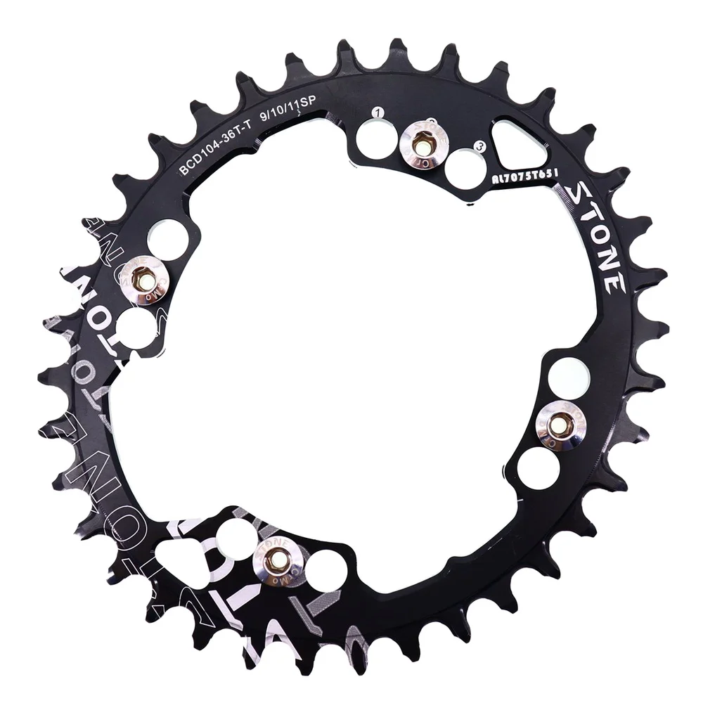 Каменная Звездочка овальная 104BCD для велосипеда Shimano M430 M780 M610 M670 m980 36 38T 40T 44 46T 48 50T