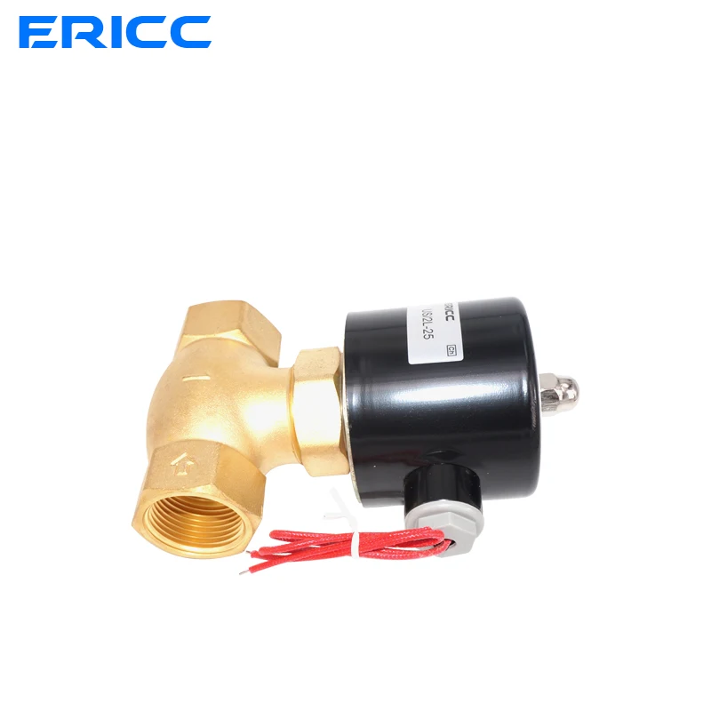 Американский/2L 1/4 &quot3/8" 1/2 &quot3/4" 1 "обычно закрытый латунный Электрический