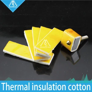 3D-принтер толщиной 3 мм, 10 шт., хлопковый нагревательный блок насадка hotend, теплоизоляционный хлопок для UltimakerMakerbot