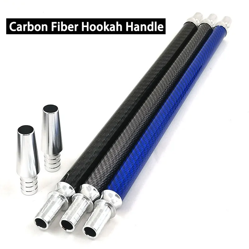 Hookah Hose Washable silicone hookah hose, aluminum handle, mouth tip, silicone, cigarette holder, anti-kink spring, better hook enlarge