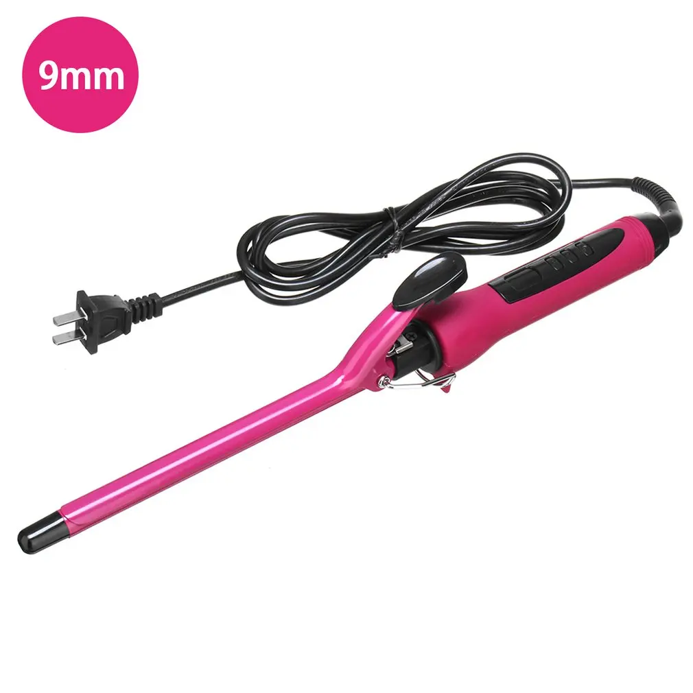 

Electric Hair Curler Wet/Dry Tourmaline Nano Ceramic Curling Iron Wand Digital LED Display Hair Salon Curler Waver Maker