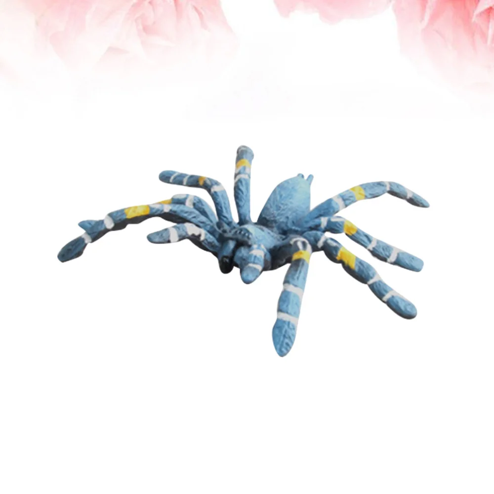 

2pcs Novelty Simulation Insect Animals Model Scary Lifelike Spider Toys Cognitive Plaything (Big Spider)