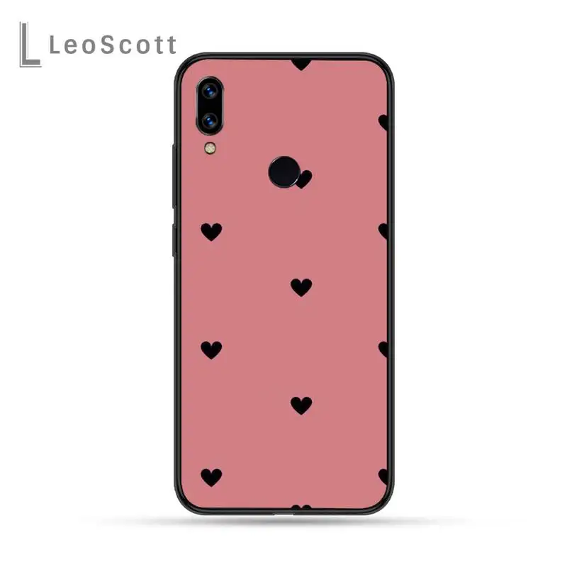 

Lovebay Silicone Love Heart Phone Case For Xiaomi Redmi Note 4 4x 5 6 7 8 pro S2 PLUS 6A PRO