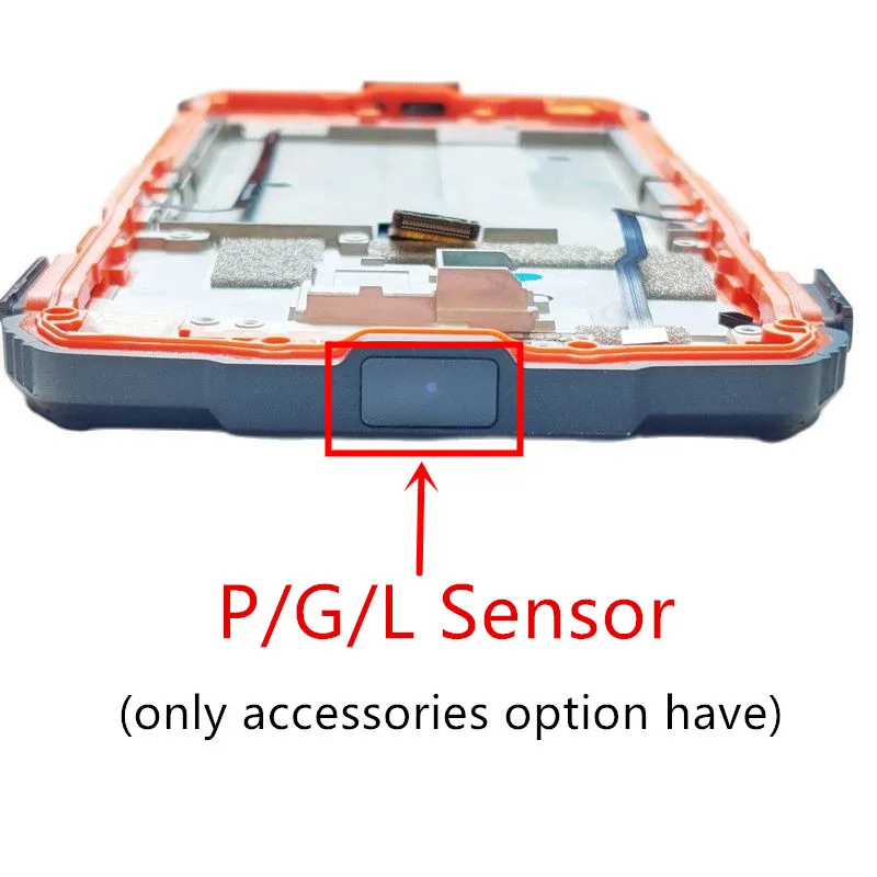 for oukitel wp7 phone lcd display with frametouch screen digitzer assembly repair panel glasspgl sensorearpiecefpc button free global shipping