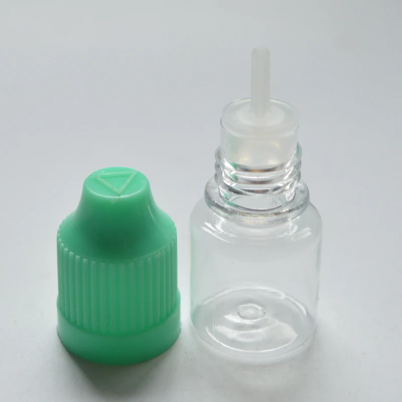 

3ml Clear PET Plastic Dropper Bottle Empty Bottles With Child Proof Cap Small E Liquid Vials 4000pcs