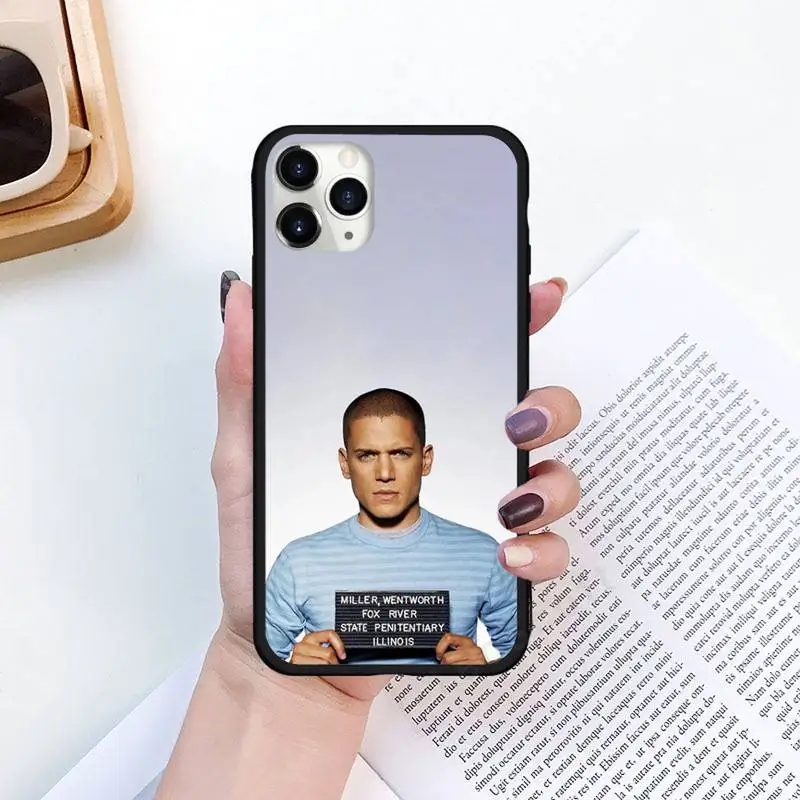 

Prison Break tv show Phone Case for iPhone 11 12 pro XS MAX 8 7 6 6S Plus X 5S SE 2020 XR Luxury brand shell funda coque