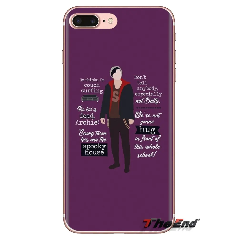 Для iPod Touch Apple iPhone 4 4s 5 5S SE 5C 6 6S 7 8 X XR XS Plus MAX Американский ТВ-шоу ривердейл арт