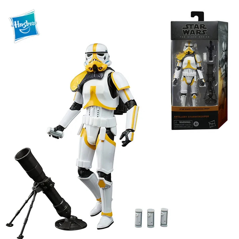 

Hasbro Star Wars The Black Series Artillery Stormtrooper Toy 6-Inch-Scale The Mandalorian Collectible Action Figure Toys Model