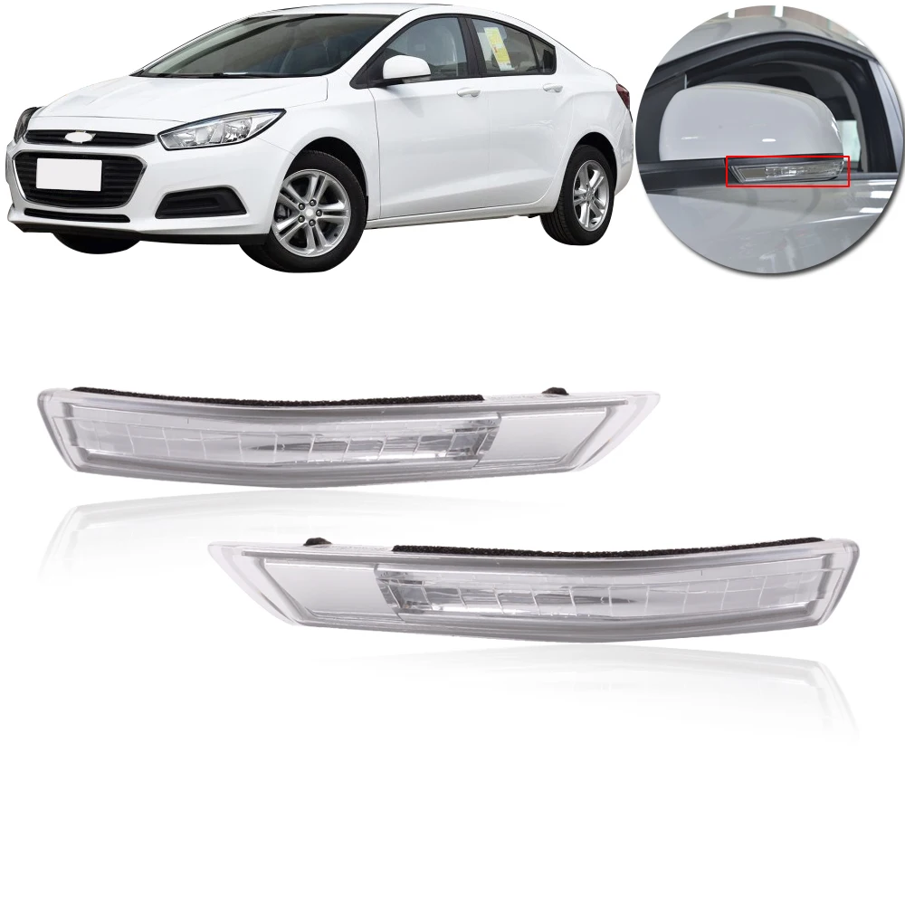 CAPQX светодиодный светильник с боковым зеркалом заднего вида для Chevrolet Cruze сигнальная лампа заднего вида указатель поворота бокового зеркала лампа