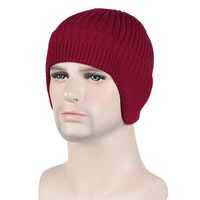 2021 new winter earmuff cap mens outdoor knitted hat womens korean warm beanies skull hat windproof earflaps bonnet hats