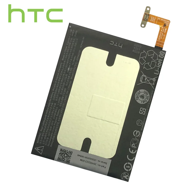 

HTC Original B0PAG100 / BOPAG100 2700mAh Phone Replacement Battery For HTC Butterfly 2 2J B810X HTL23