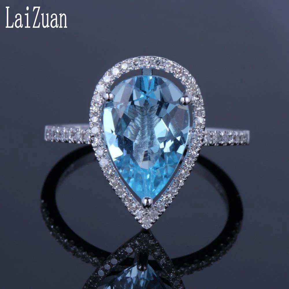 

Бижутерия LAIZUAN из белого золота, чистое золото, карат