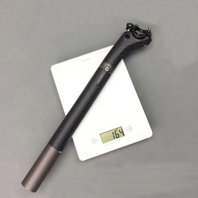 Новый Полный карбоновый Подседельный штырь для горного велосипеда Горный