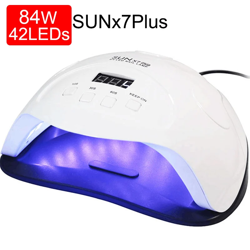 

Nail Dryer 84/54/24W UV Lamp LED Nail Lamp For All Gels Polish Curing Lamp Phototherapy Machine Fast Drying