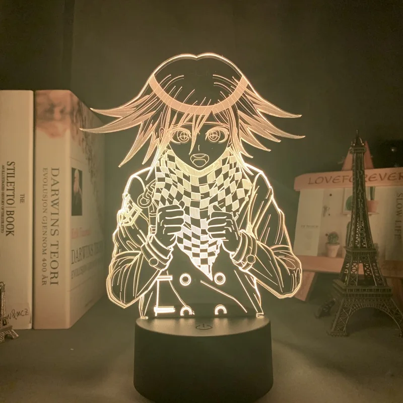 

Светодиодный ночсветильник Danganronpa V3 Killing Harmony, игровая лампа Kokichi Oma для спальни, Декор, подарок для детей, светильник Kokichi Oma