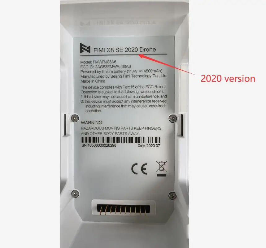 Оригинальный Радиоуправляемый Дрон FIMI X8SE X8 SE запасные части 2020 версия сигнальная