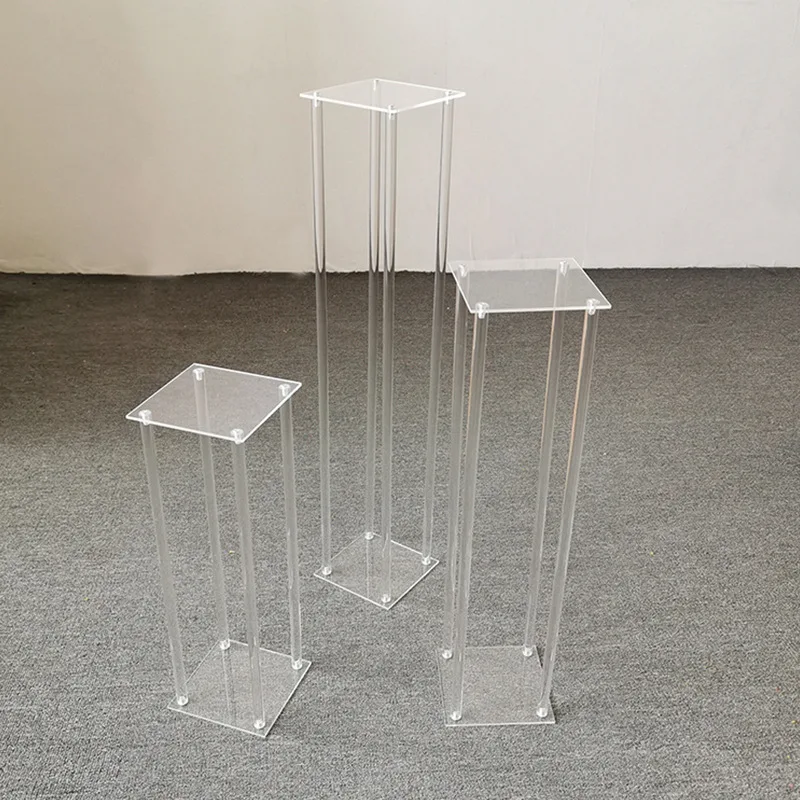 Стеллаж для цветов акриловый 40/ 60 /80 /100 см | Дом и сад